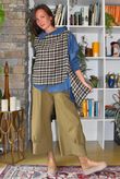 Jasper Plaid Brushed Cotton Tank Heritage Green